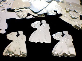 Bride and Groom Confeti by the Pound or Packet